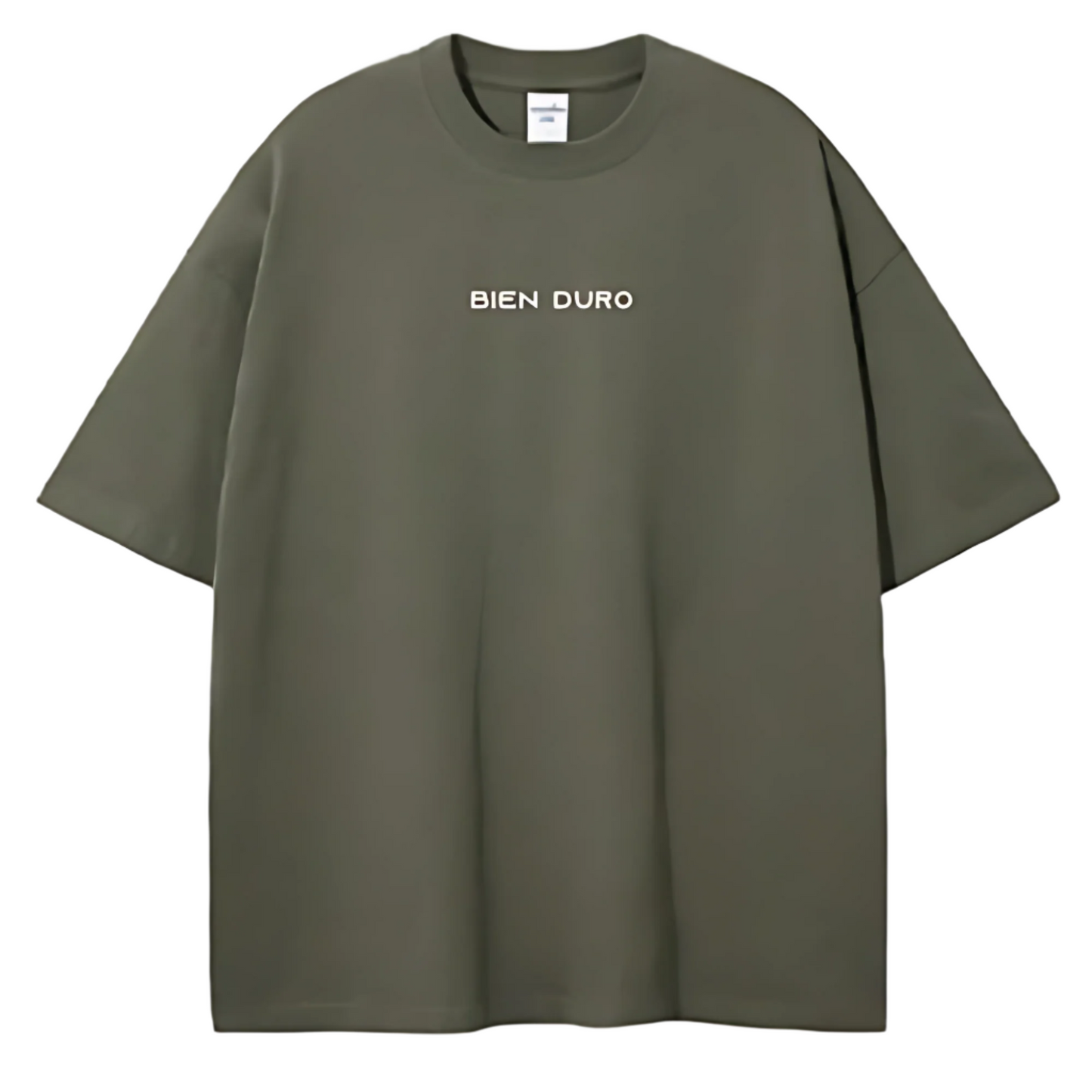 “Bien Duro” Olive Green Tee