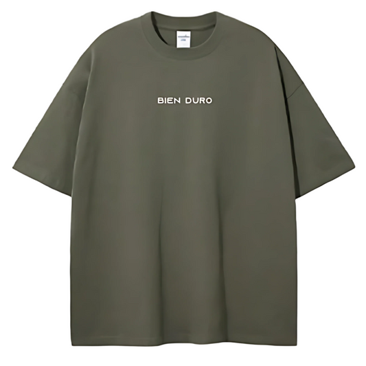 “Bien Duro” Olive Green Tee